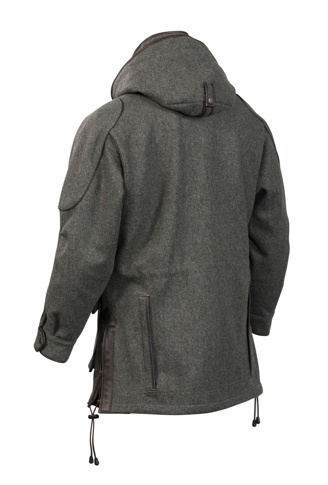 Winter Hiking Jacket with Wool Lining - China Wool Coat and Fleece